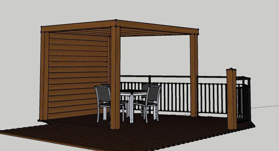 Conceptions de pergola en bois exotique, homme à tout faire, Braine-l'Alleud, Waterloo.
